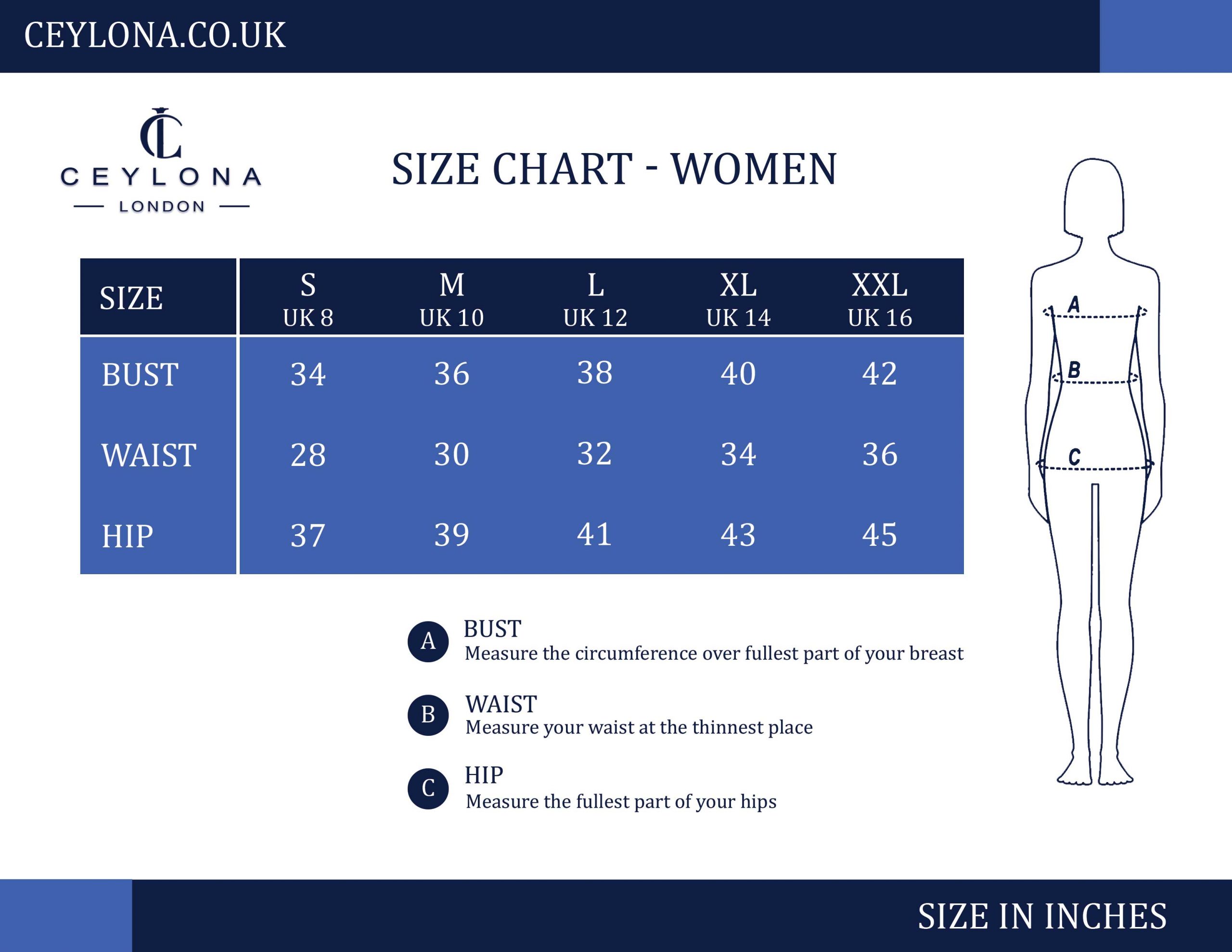 Frock-size-guide
