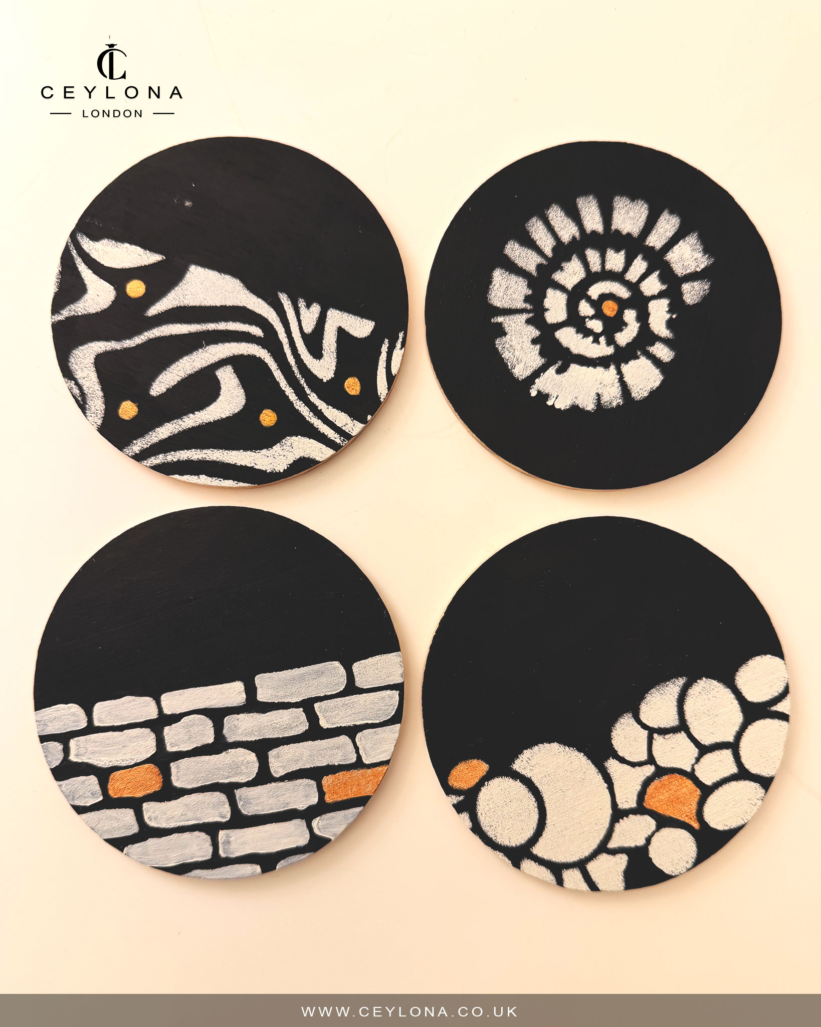 Midnight Marble Table Runner & New Year Decor Package - Image 6