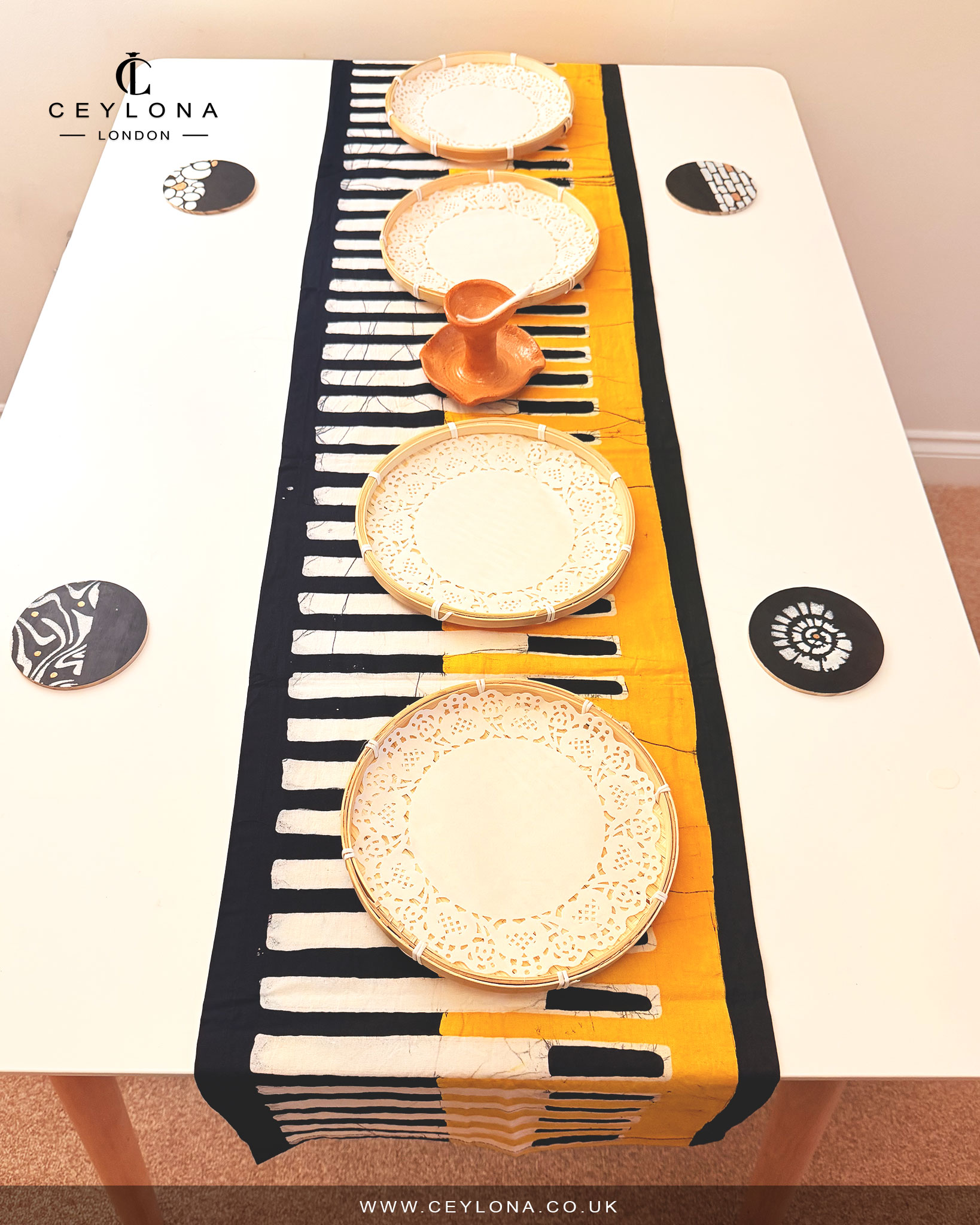 Sunrise Harmony Table Runner & New Year Decor Package - Image 3