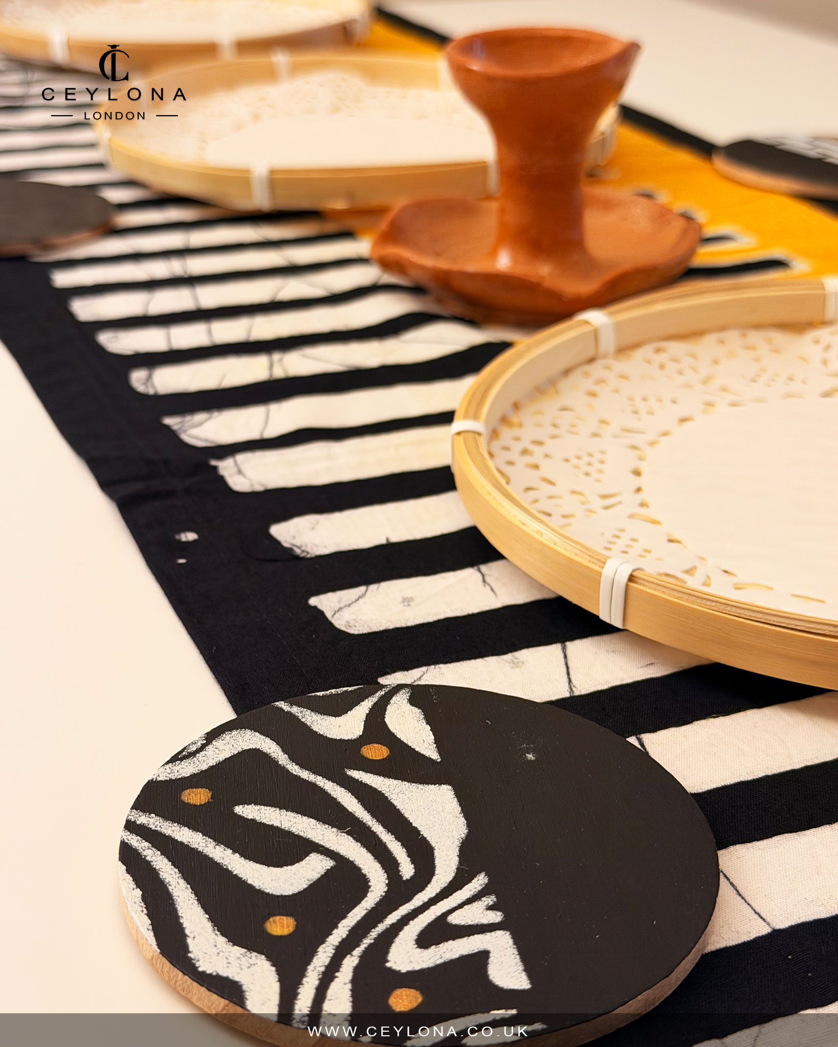 Sunrise Harmony Table Runner & New Year Decor Package - Image 2