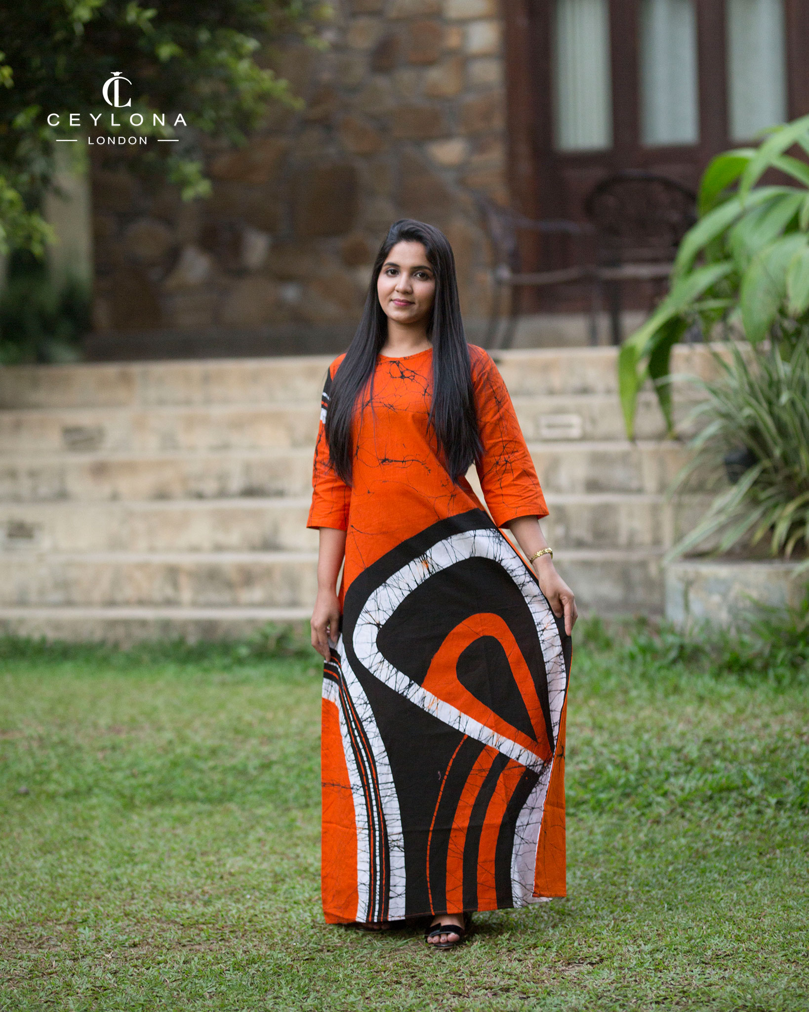 Sunset Harmony Batik Maxi - Image 2