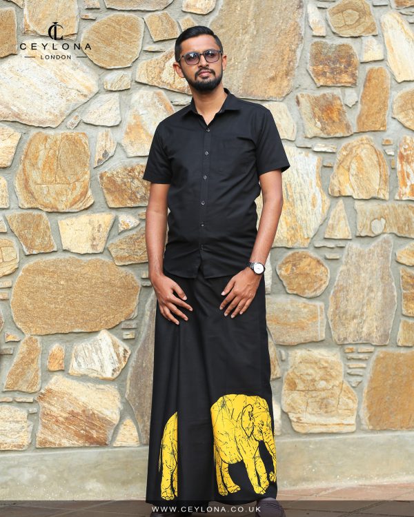 Majestic Elephant Printed Sarong