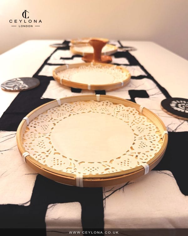 Midnight Marble Table Runner & New Year Decor Package