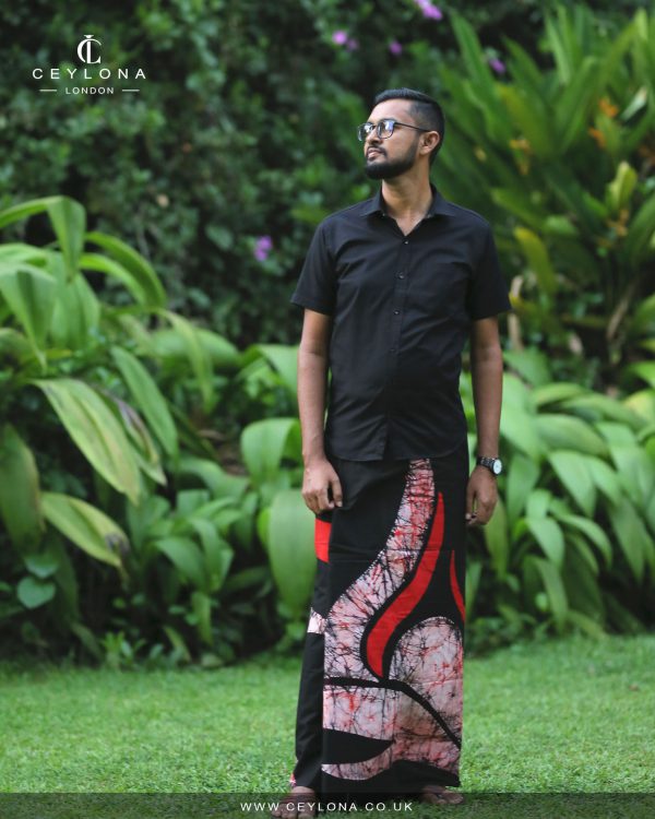 Bold Flame Batik Sarong