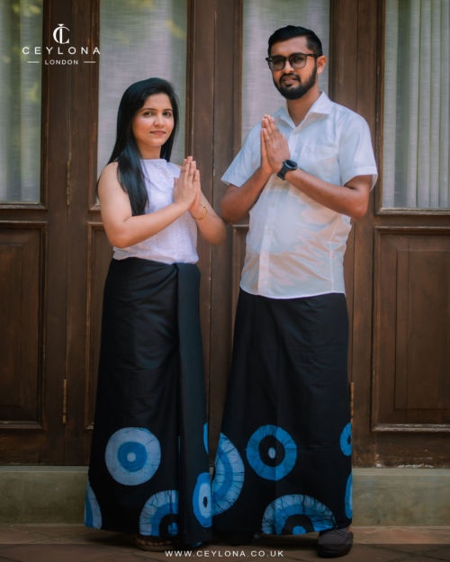 Midnight Ocean Batik Sarong