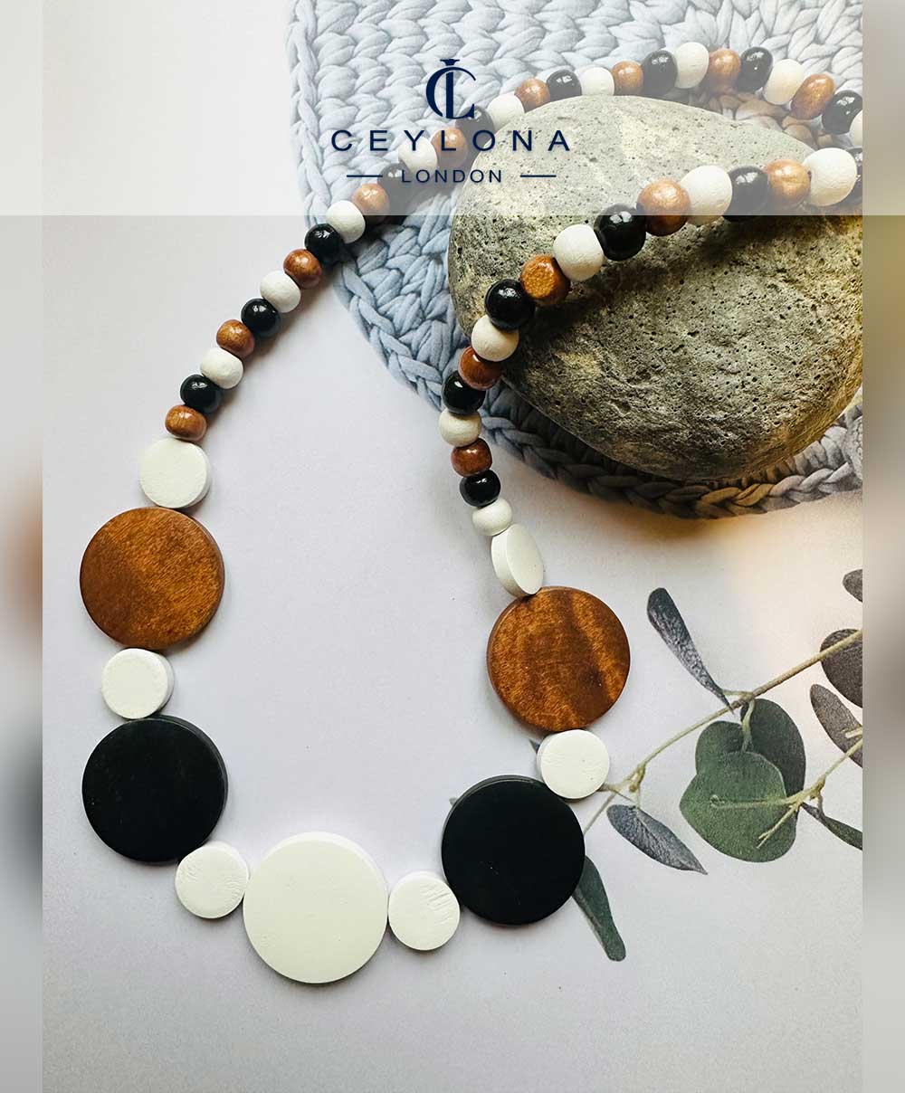 Harmony Wooden Necklace