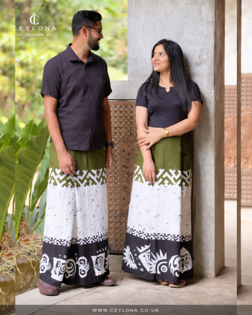 Olive Heritage Batik Printed Sarong