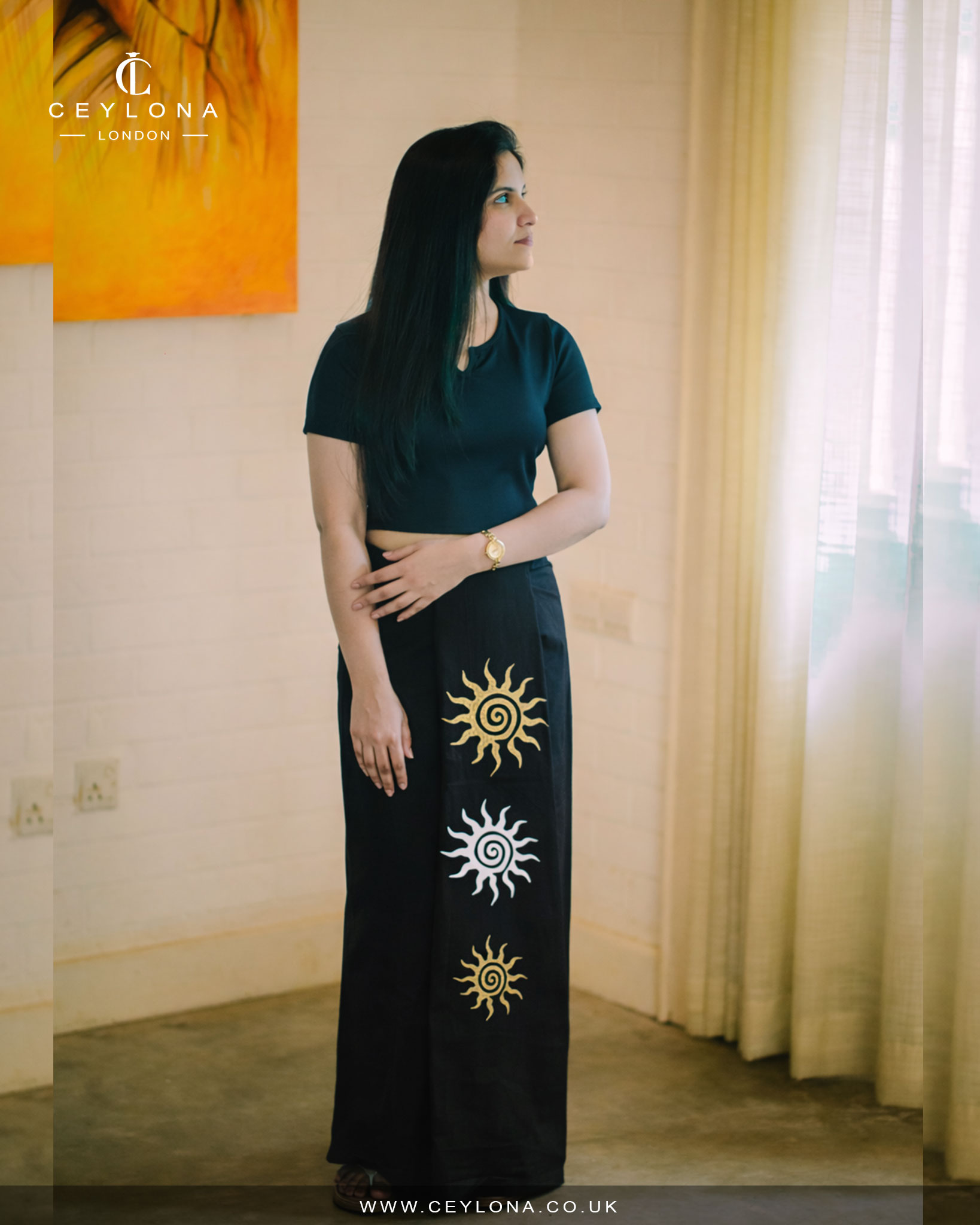 Sunburst Heritage Sarong - Image 2