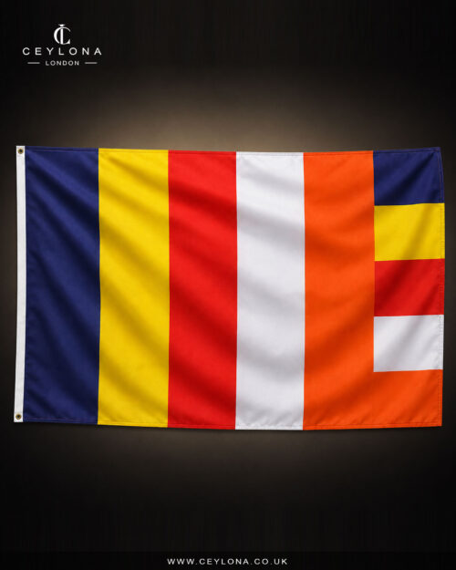 Sri Lankan Buddhist Flags (60cm X 90cm)